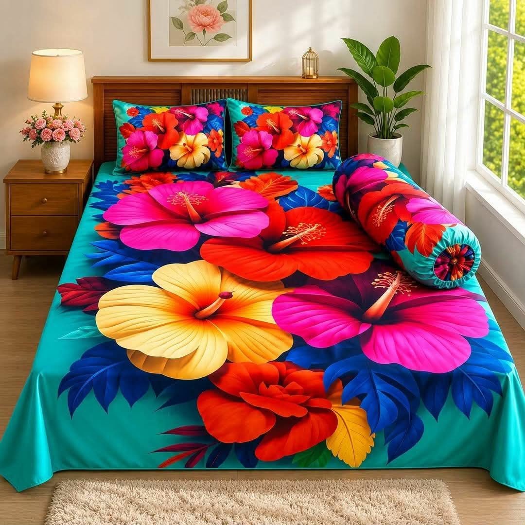 3D BED SHEET