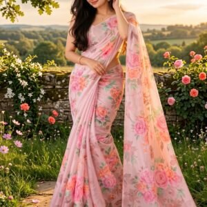 premium indian soft weightless georgette shari