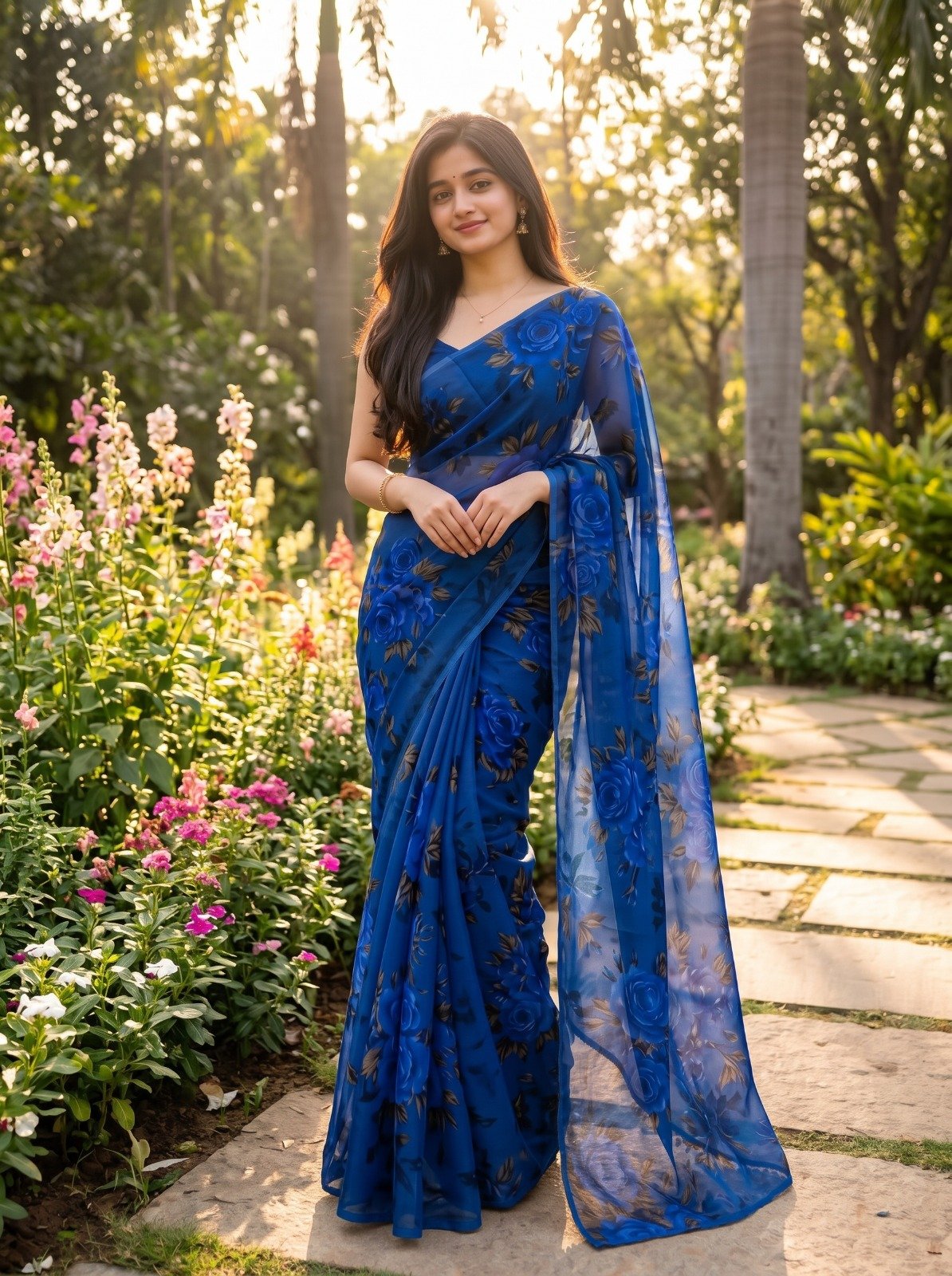 premium indian soft weightless shari