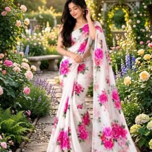 premium indian soft weightless shari